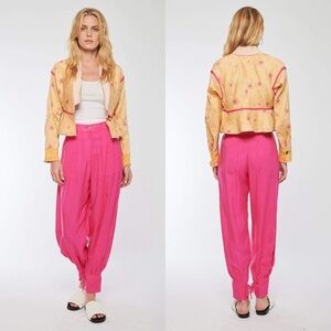 Forte Forte Viscose/Cupro Fluid Trousers NWT in Pink Spirit 2028